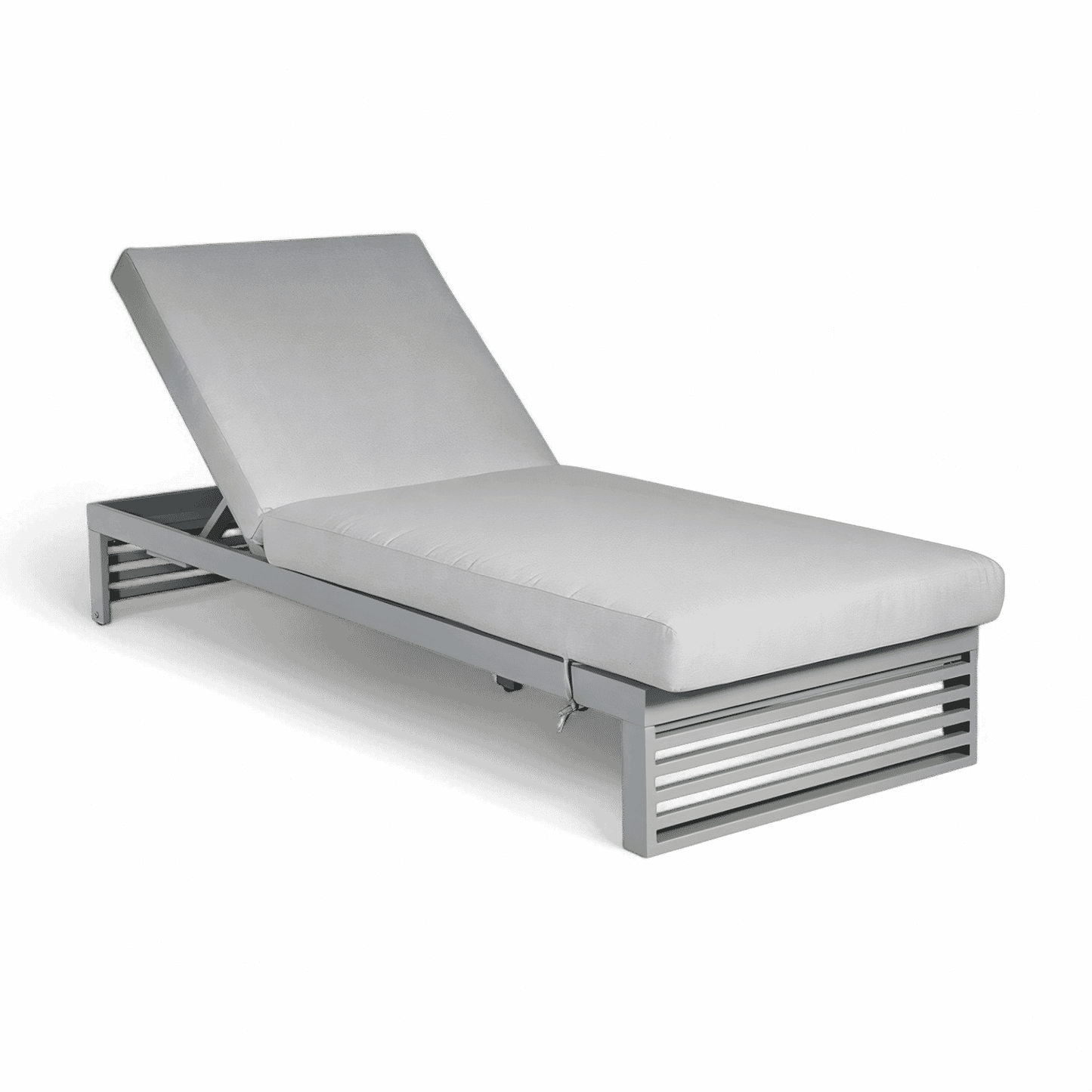 Chaise longue d'extérieur Mallorca grise