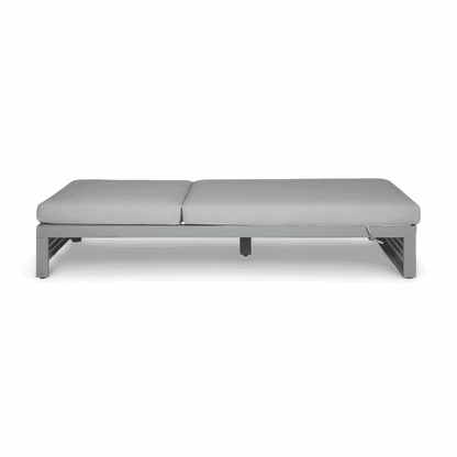 Chaise longue d'extérieur Mallorca grise