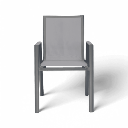 Ensemble de salle à manger d'extérieur Malta gris