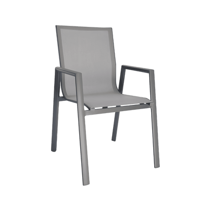 Ensemble de salle à manger d'extérieur Malta gris