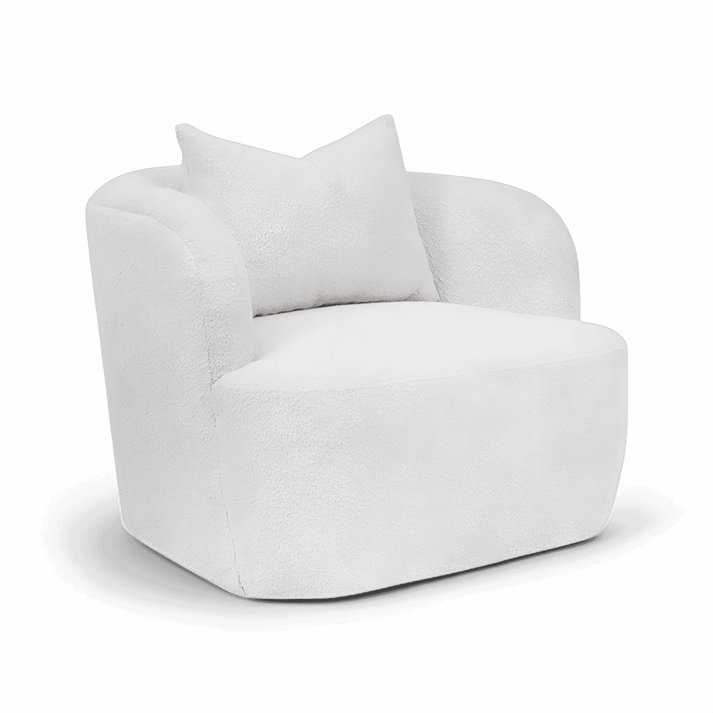 Fauteuil Naomi Blanc Boucle