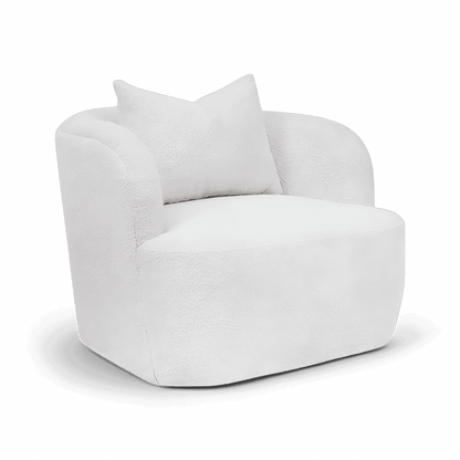 Fauteuil Naomi Blanc Boucle