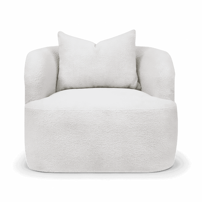 Fauteuil Naomi Blanc Boucle
