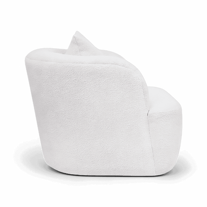 Fauteuil Naomi Blanc Boucle