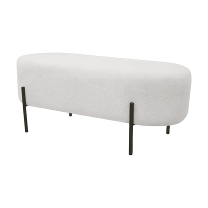 Banc Naomi Blanc Boucle