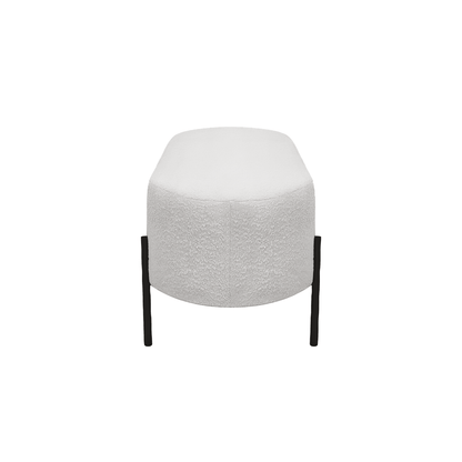 Banc Naomi Blanc Boucle