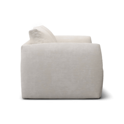 Canapé-lit Nilo en velours ivoire