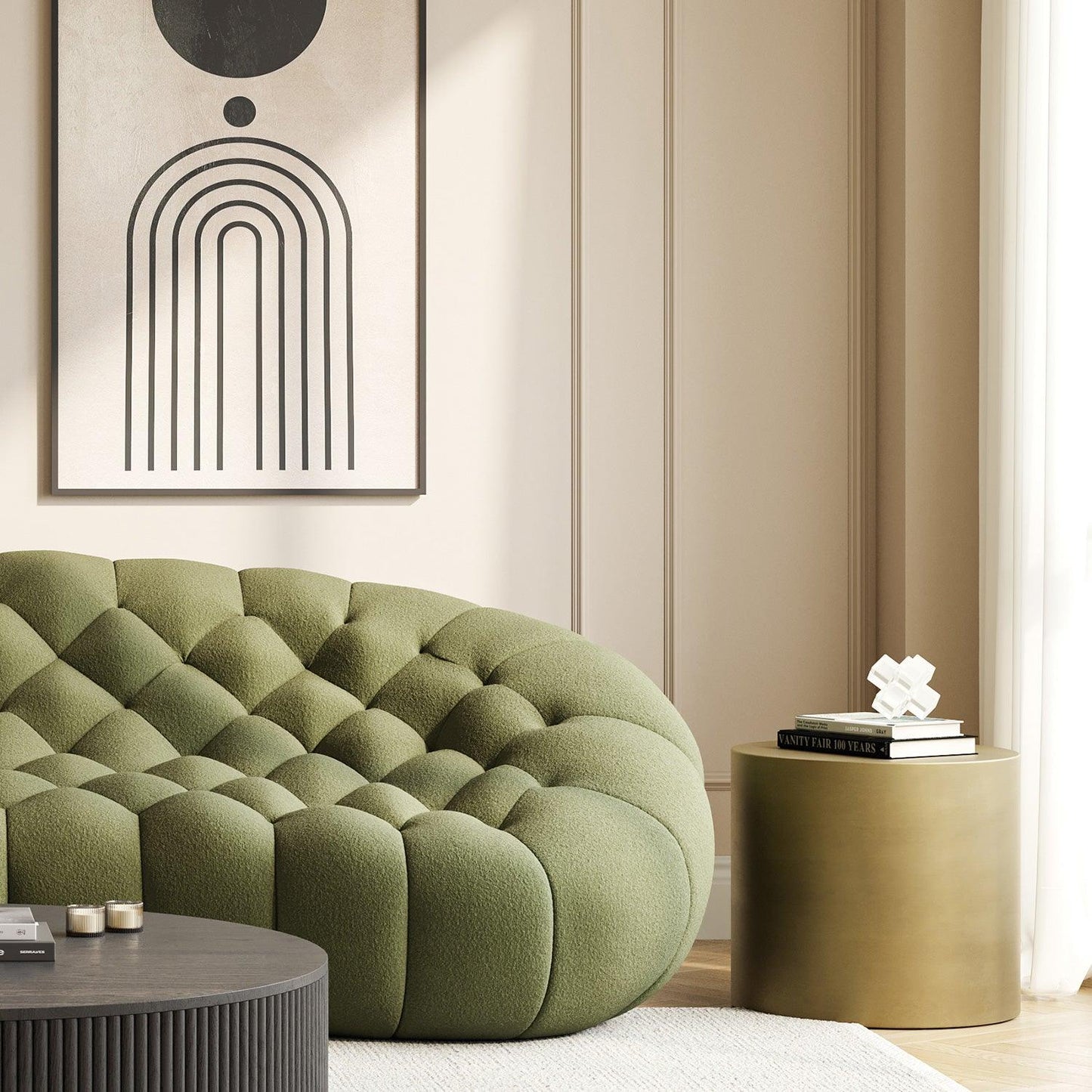 Table d'appoint Opal Gold