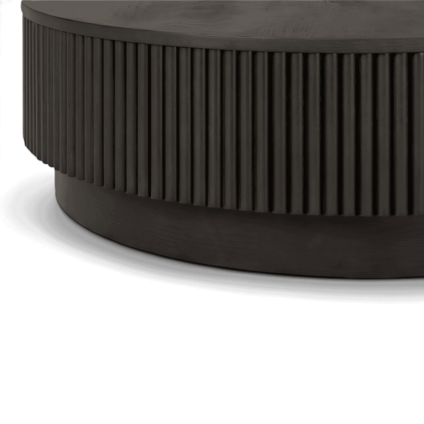 Table basse Oxford en bois noir