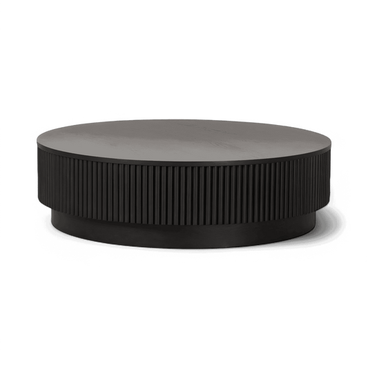 Table basse Oxford en bois noir