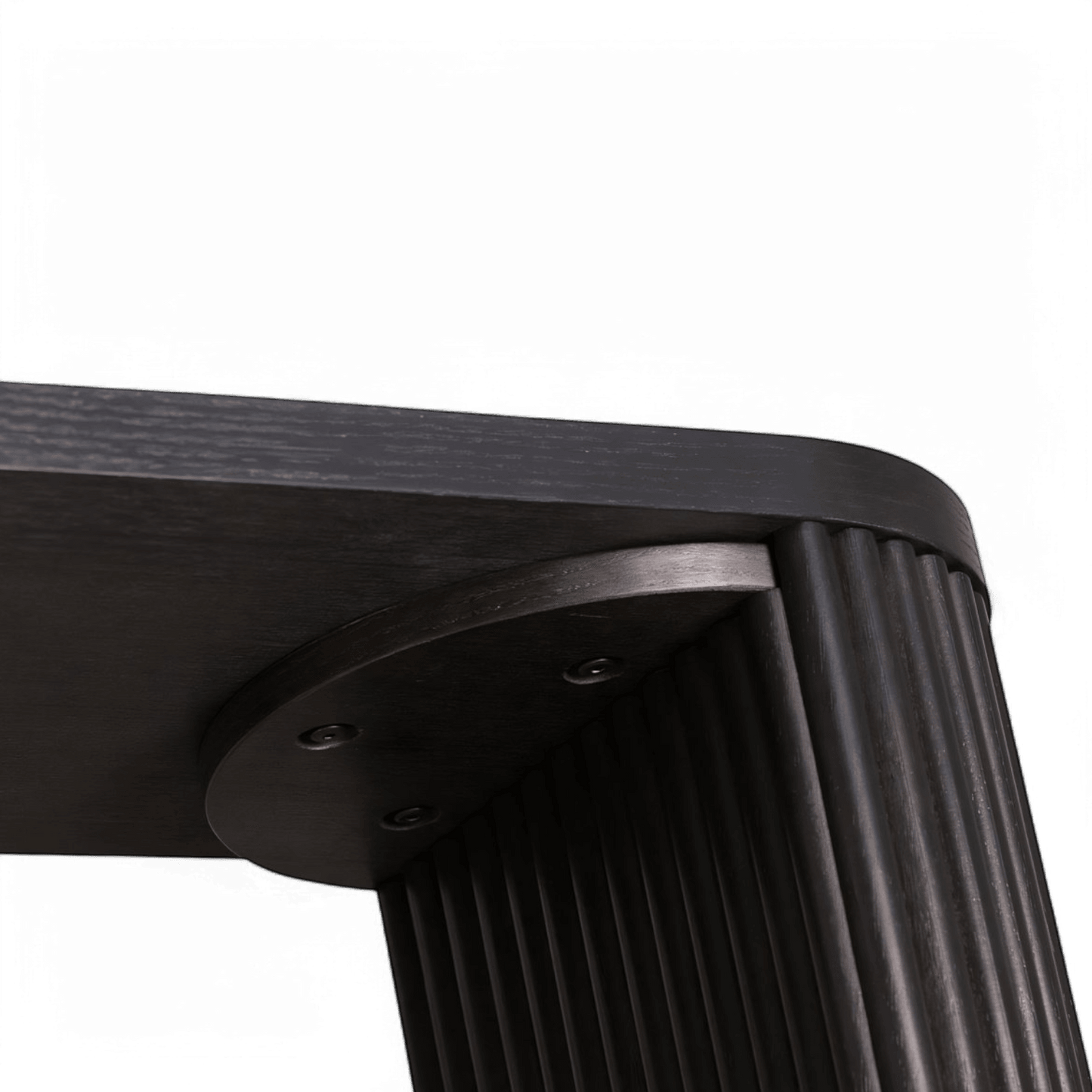 Console Oxford en bois noir