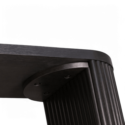 Console Oxford en bois noir