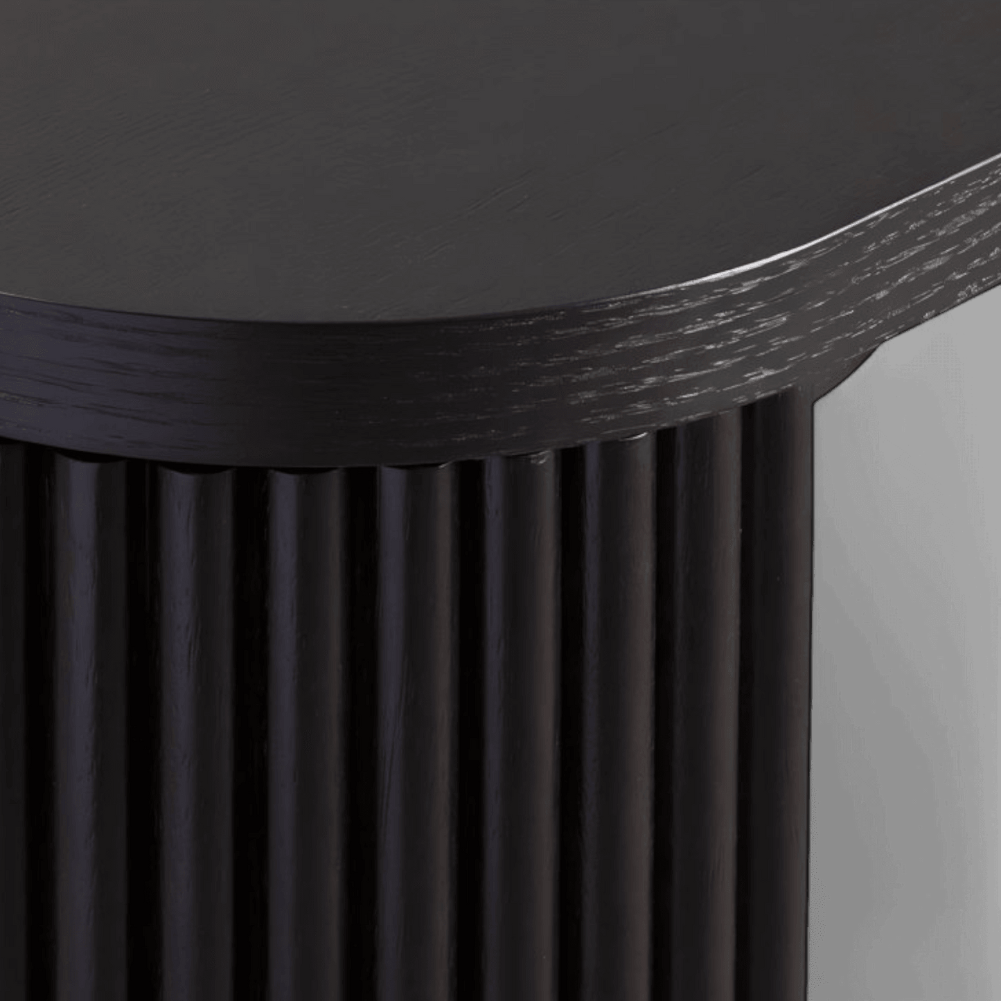 Console Oxford en bois noir