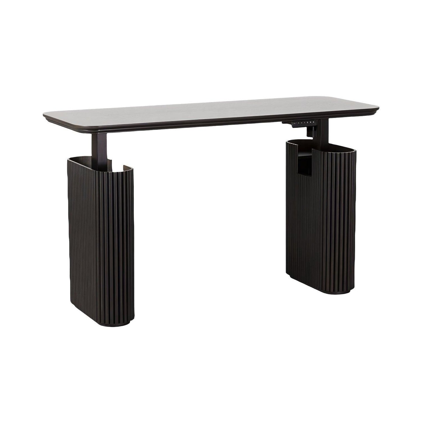 Bureau Oxford en bois noir