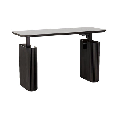 Bureau Oxford en bois noir