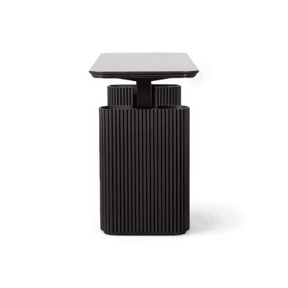 Bureau Oxford en bois noir