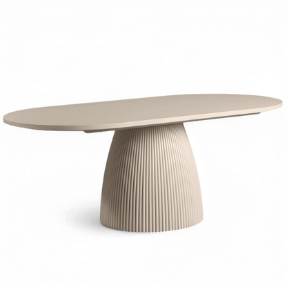 Table à manger rectangulaire Oxford en albâtre