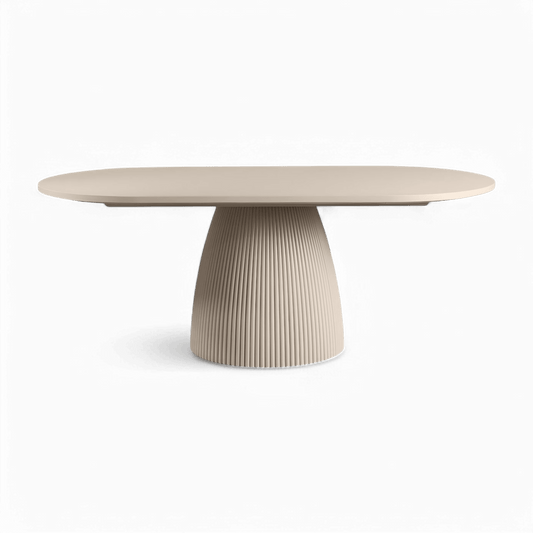 Table à manger rectangulaire Oxford en albâtre