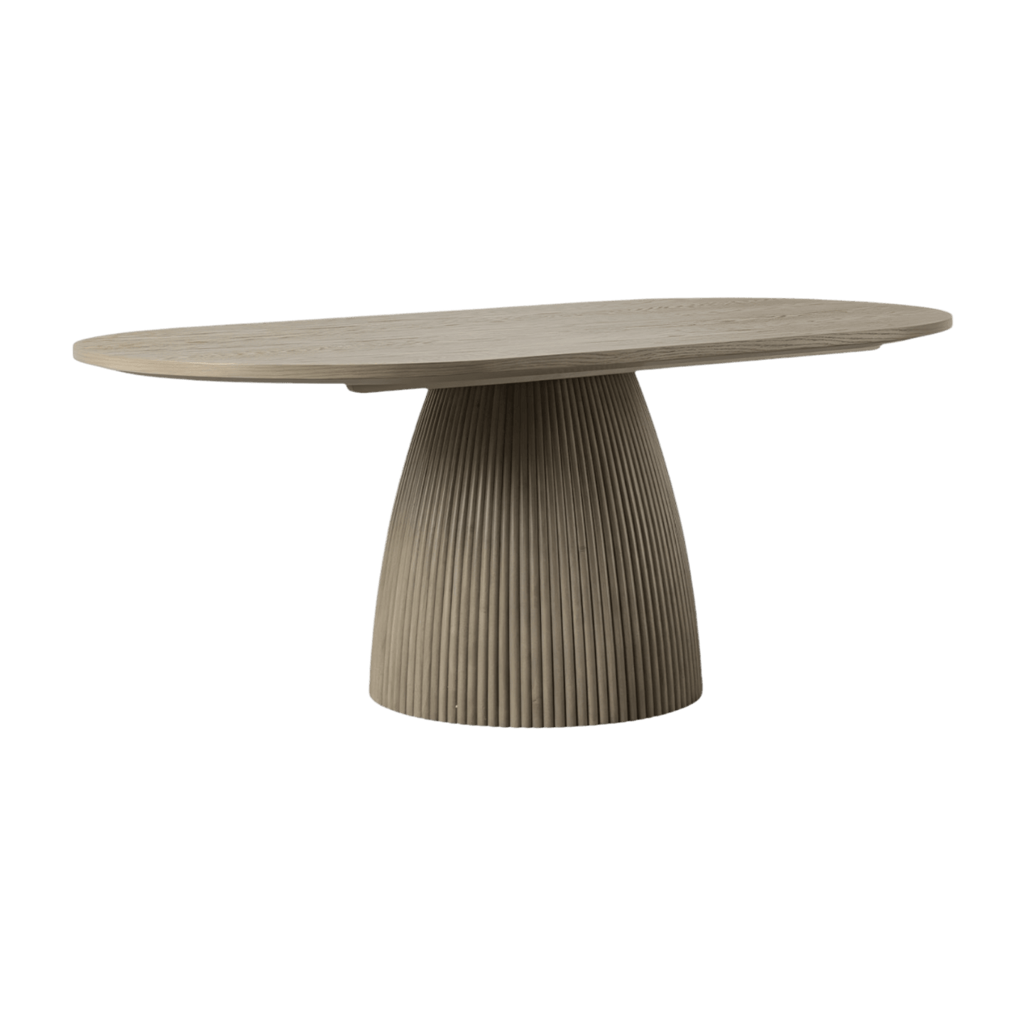 Table à manger rectangulaire Oxford en chêne grège