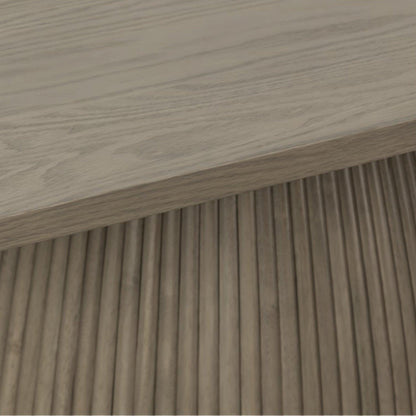 Table à manger rectangulaire Oxford en chêne grège