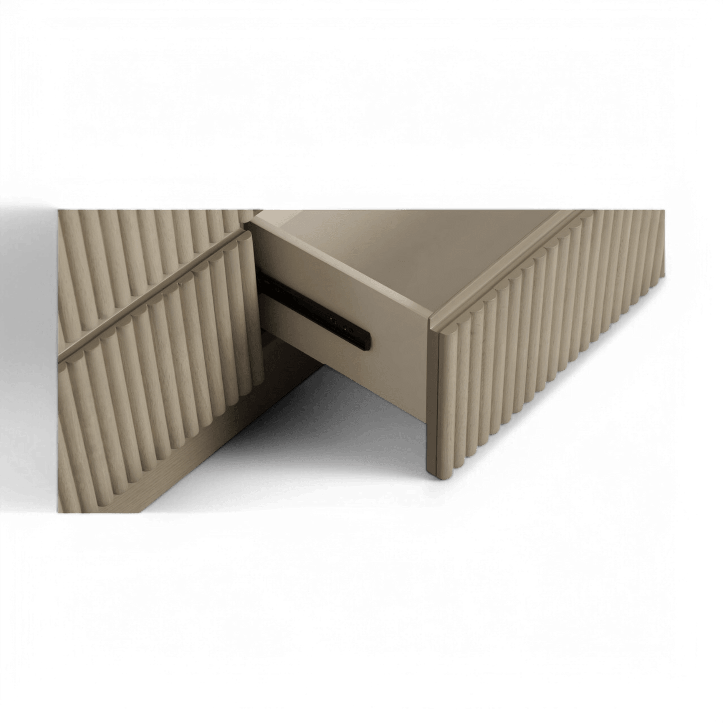 Commode Oxford en chêne grège