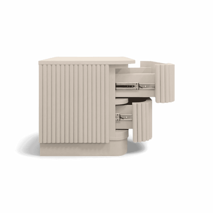 Table de chevet Oxford Albâtre