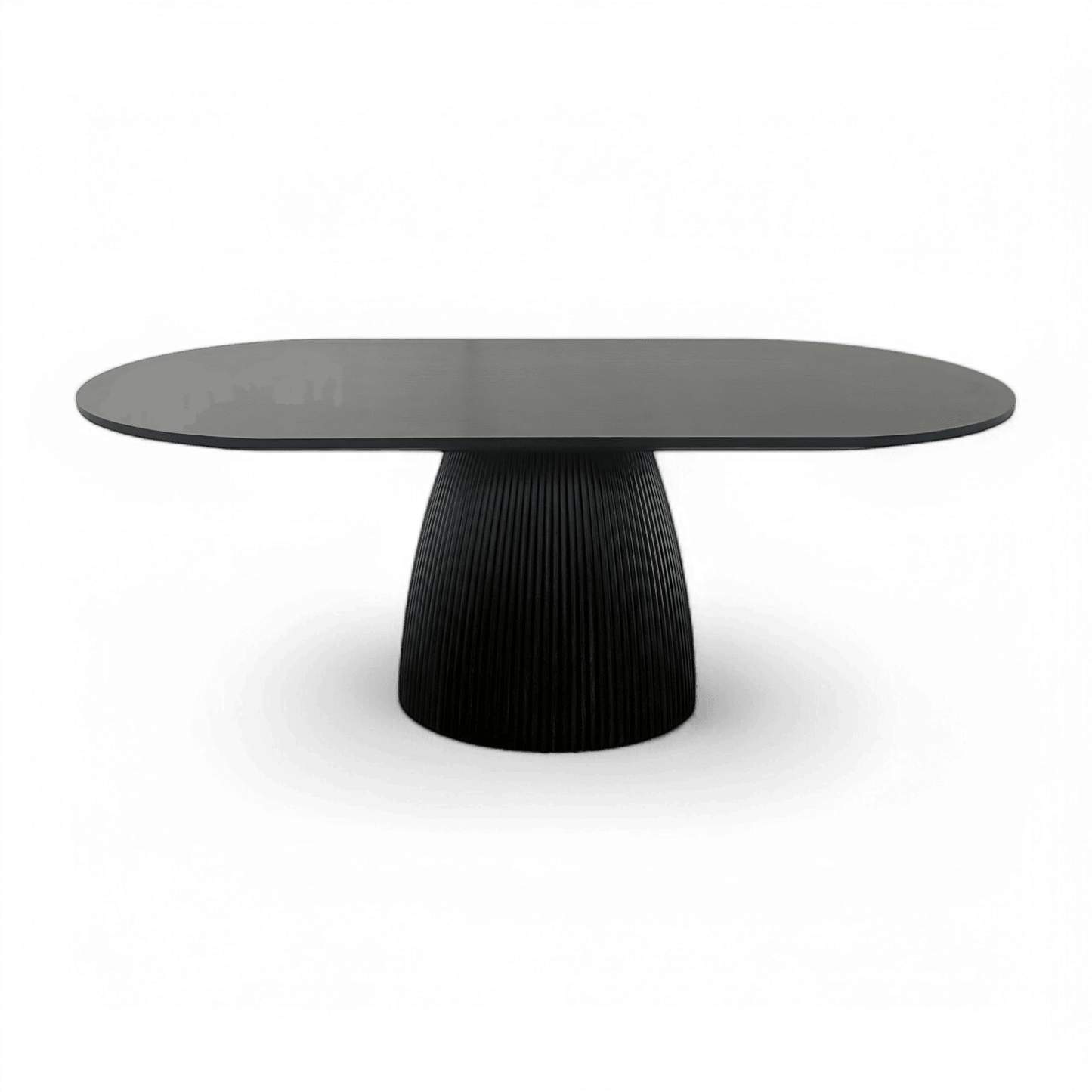 Table à manger rectangulaire Oxford en bois noir