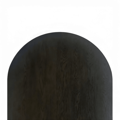 Table à manger rectangulaire Oxford en bois noir