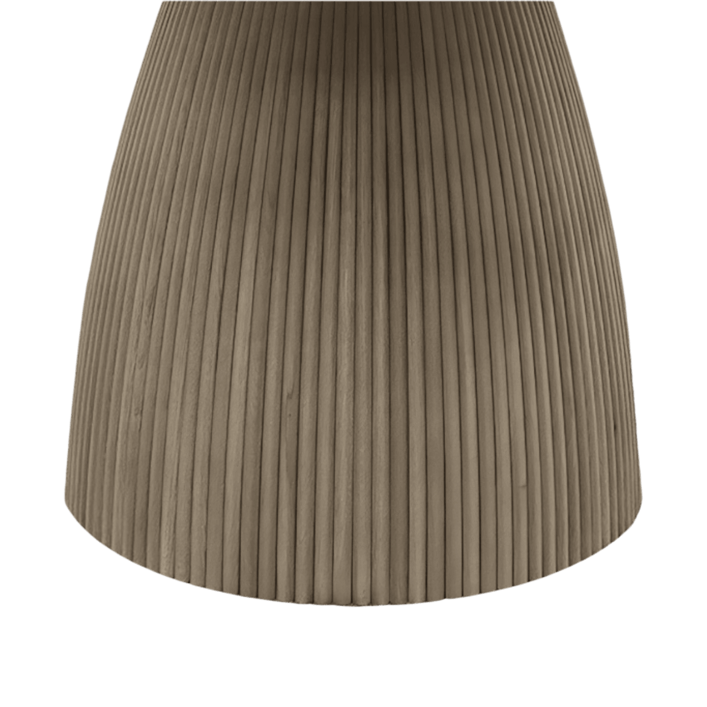 Table à manger ronde Oxford en chêne grège