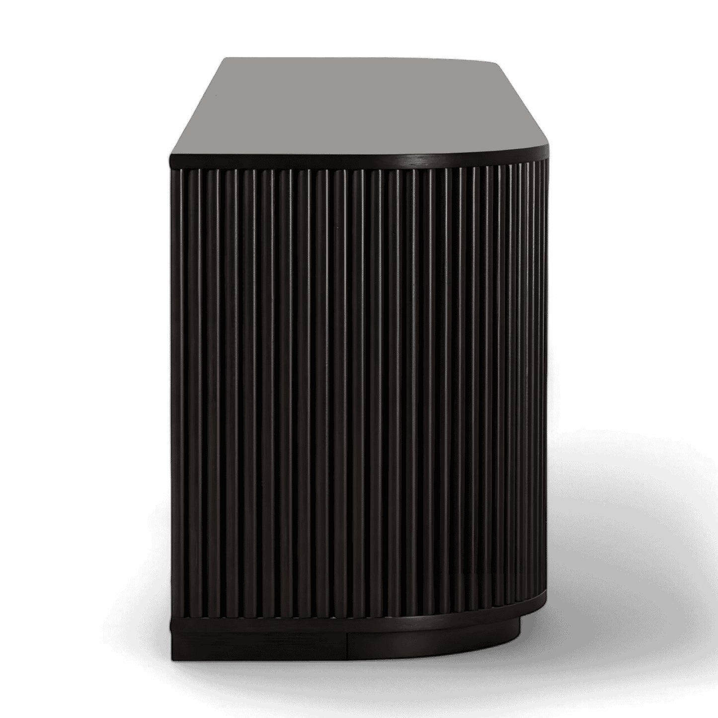 Meuble TV Oxford en bois noir