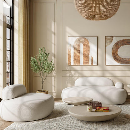 Chaise longue d'intérieur/extérieur Pebble