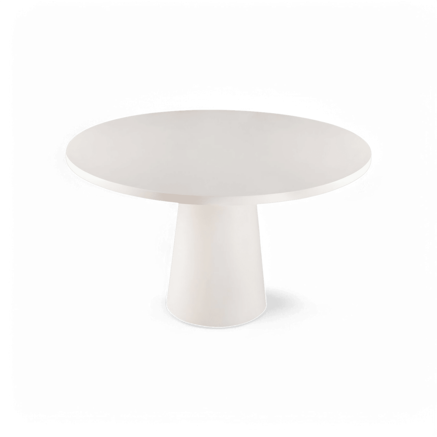 Table à manger Sable en microciment albâtre