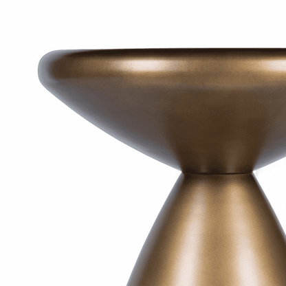 Table d'appoint Sage dorée