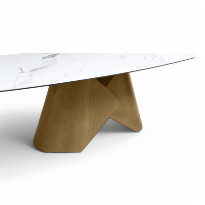 Table à manger Siena blanche