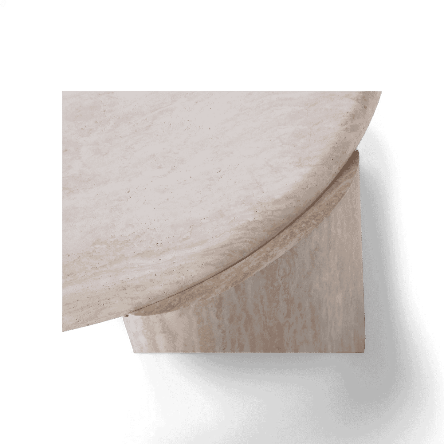 Table basse Terra en travertin