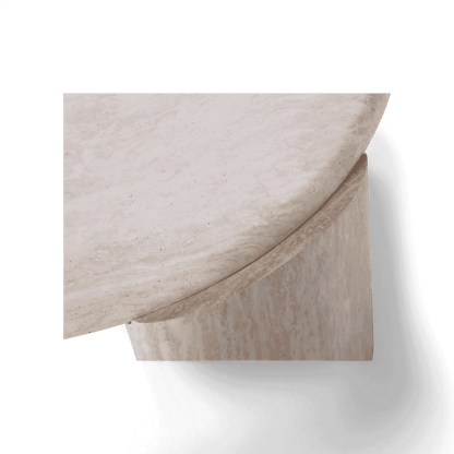 Table basse Terra en travertin