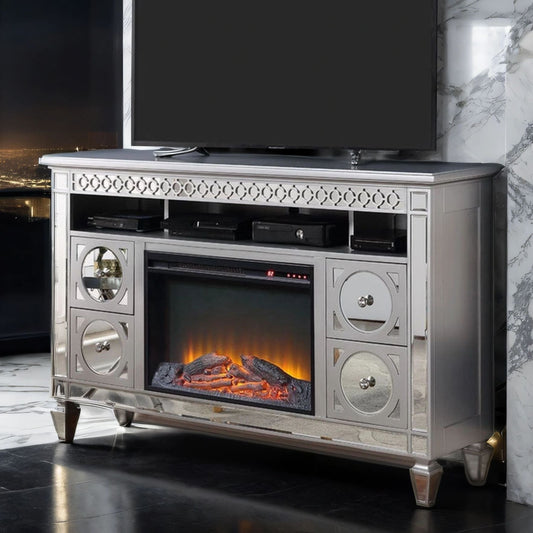 Meuble TV avec cheminée Spectrum 60 