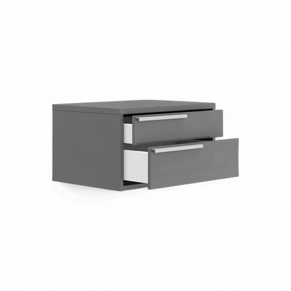 Table de chevet Veneto grise droite