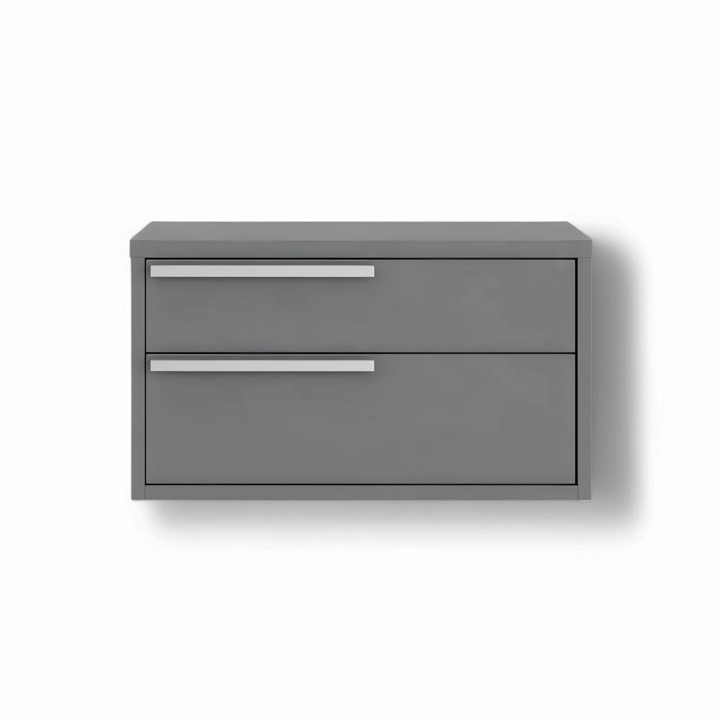 Table de chevet Veneto grise droite