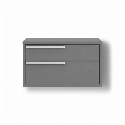 Table de chevet Veneto grise droite