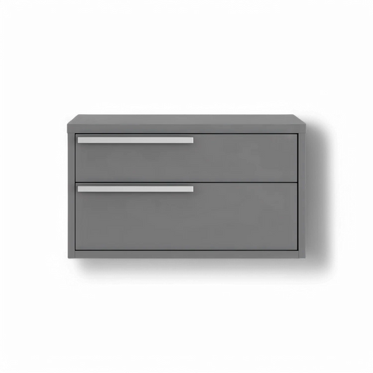 Table de chevet Veneto grise droite