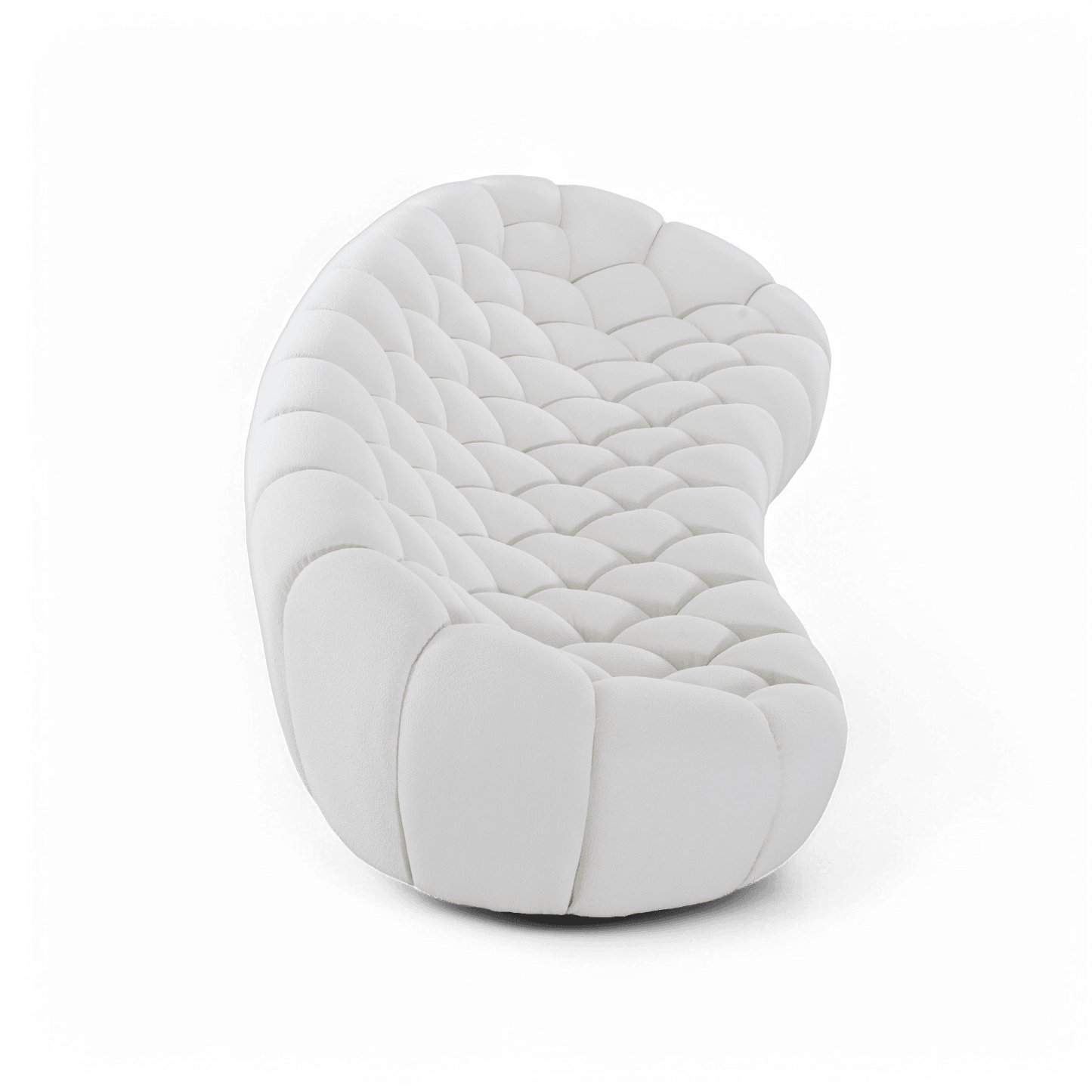 Canapé 3 places Warby blanc