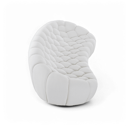 Canapé 3 places Warby blanc