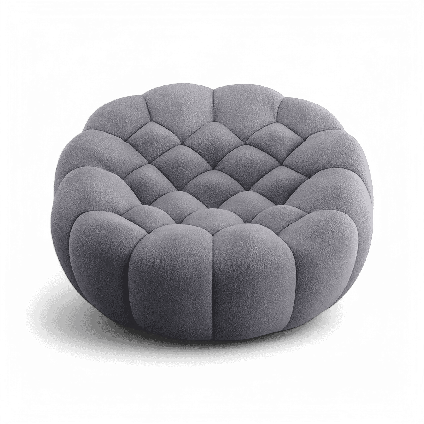 Fauteuil lounge Warby gris