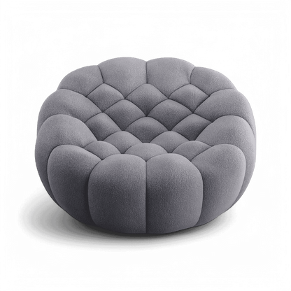 Fauteuil lounge Warby gris