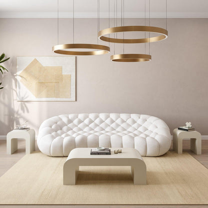 Canapé 3 places Warby blanc