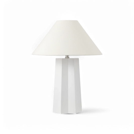Lampe de table Zephyr blanche